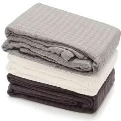 Shop All|100% BAMBOO 350gsm Large Chunky Waffle Kid Baby Wrap 70x110cm - cutbabycare.com | baby boutique & care hub