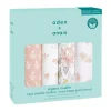 Stroller|Aden + Anais earthly ORGANIC 4-pack swaddles - cutbabycare.com | baby boutique & care hub