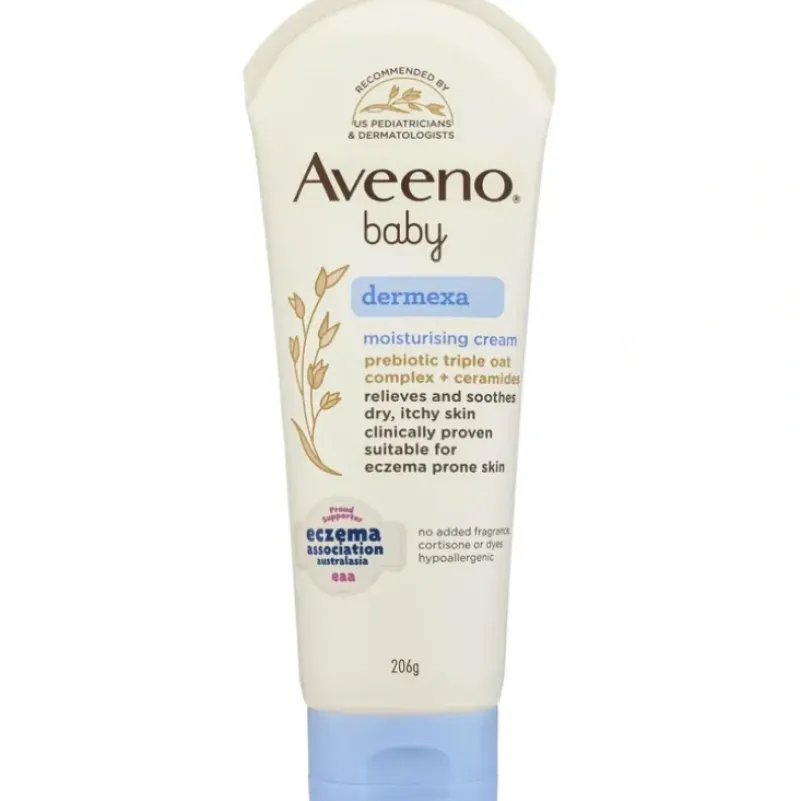 Shop All|Aveeno Baby Dermexa Moisturising Cream 206g - cutbabycare.com | baby boutique & care hub