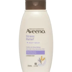 Shop All|Aveeno Stress Relief Lavender Scented Body Wash 354mL - cutbabycare.com | baby boutique & care hub
