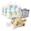 Shop All|Avent - Anti-Colic Baby Bottle With Airfree Vent Newborn Gift Set With Snuggle, Clear - cutbabycare.com | baby boutique & care hub