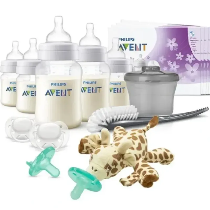 Shop All|Avent - Anti-Colic Baby Bottle With Airfree Vent Essentials Gift Set - cutbabycare.com | baby boutique & care hub