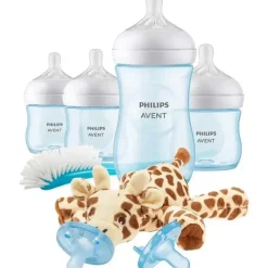 Shop All|Avent - Natural Baby Bottle Blue Baby Gift Set With Snuggle - cutbabycare.com | baby boutique & care hub