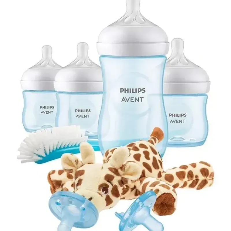 Shop All|Avent - Natural Baby Bottle Blue Baby Gift Set With Snuggle - cutbabycare.com | baby boutique & care hub
