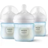 Shop All|Avent - 3Pk Natural Baby Bottle With Natural Response Nipple, Blue, 4Oz - cutbabycare.com | baby boutique & care hub