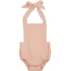 Shop All|Babe Basics - Summer Baby Romper, Blush - cutbabycare.com | baby boutique & care hub