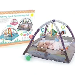 Shop All|BabiesMart EngageMate Tummy Time Baby Play Gym Mat with Sensory & Learning Toys - cutbabycare.com | baby boutique & care hub