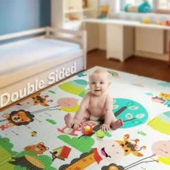 Shop All|BabiesMart Large Foldable Baby Kids Play Mat Non-Slip and Double-sided - cutbabycare.com | baby boutique & care hub