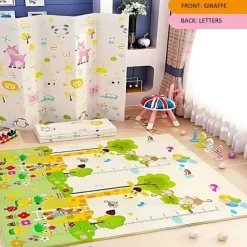 Health Safety|BabiesMart Large Play Mat 5-Layer, Waterproof, Non-Toxic, Double-Sided, Foldable Mat - cutbabycare.com | baby boutique & care hub