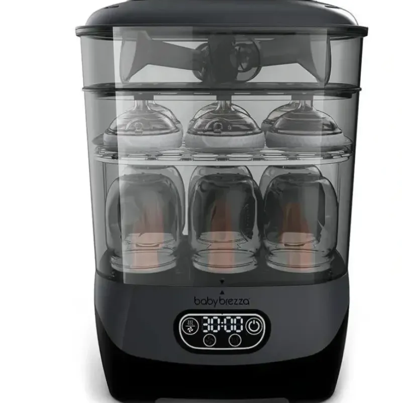 Shop All|Baby Brezza - One Step Baby Bottle Sterilizer And Dryer Advanced, Charcoal - cutbabycare.com | baby boutique & care hub