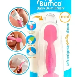 Shop All|Baby Bum - Mini Brush Diaper Ointment Applicator Pink - cutbabycare.com | baby boutique & care hub