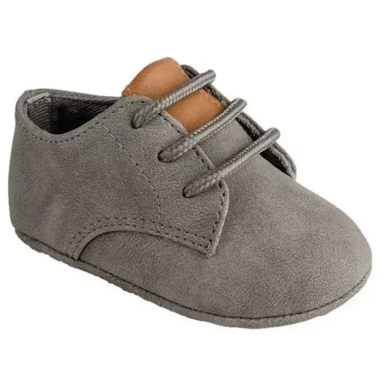 Shop All|Baby Deer - Baby Boy Distressed Denim Sneaker, Grey - cutbabycare.com | baby boutique & care hub