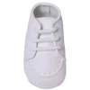 Shop All|Baby Deer - Kent Infant Classic Crib Shoes, White - cutbabycare.com | baby boutique & care hub
