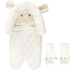 Shop All|Baby Vision - Hudson Baby Unisex Baby Car Seat Insert and Strap Covers, Lamb - cutbabycare.com | baby boutique & care hub