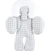 Stroller|Baby Vision - Hudson Baby Unisex Baby Car Seat Body Support Insert, Gray Gingham, One Size - cutbabycare.com | baby boutique & care hub