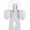 Car Seats|Baby Vision - Hudson Baby Unisex Baby Car Seat Body Support Insert, Gray Trellis, One Size - cutbabycare.com | baby boutique & care hub