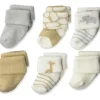 Shop All|Baby Vision - Luvable Friends Unisex Baby Newborn and Baby Socks Set, Safari, 0-3M, 6Pk - cutbabycare.com | baby boutique & care hub