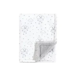 Shop All|Baby Vision - Mink With Sherpa Back, Gray Clouds - cutbabycare.com | baby boutique & care hub