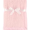 Shop All|Baby Vision - Sherpa Blanket With Satin Binding, Pink - cutbabycare.com | baby boutique & care hub