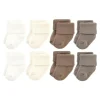 Shop All|Baby Vision - Terry Socks 8Pk, Solid Beige/Brown - cutbabycare.com | baby boutique & care hub