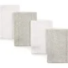 Shop All|Baby Vision - Touched by Nature Unisex Baby Organic Cotton Burp Cloths, White Gray - cutbabycare.com | baby boutique & care hub