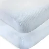 Shop All|Baby Vision - Touched by Nature Unisex Baby and Toddler Organic Cotton Crib Sheet, Powder Blue - cutbabycare.com | baby boutique & care hub