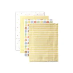 Shop All|Baby Vision 18 Yellow Rec Blanket Flannel 28X28 4Pk - cutbabycare.com | baby boutique & care hub