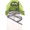 Bath Potty|Baby Vision Animal Hooded Towel, Scuba Turtle - cutbabycare.com | baby boutique & care hub