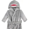 Bath Potty|Baby Vision Bath - Plush Animal Bathrobe, Shark - cutbabycare.com | baby boutique & care hub