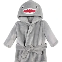Bath Potty|Baby Vision Bath - Plush Animal Bathrobe, Shark - cutbabycare.com | baby boutique & care hub
