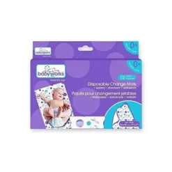 Shop All|Baby Works 10-Pack Disposable Change Mats - cutbabycare.com | baby boutique & care hub