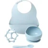Shop All|Baby 48x43cm Silicone Dinner Set Gift Boxed Baby/Infant Feeding Tableware Blue - cutbabycare.com | baby boutique & care hub