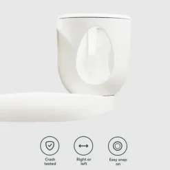 Shop All|Babyark - Eggshell White Cup Holder, Eggshell White - cutbabycare.com | baby boutique & care hub