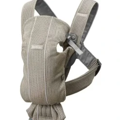 Shop All|Babybjorn - Baby Carrier Mini 3D mesh, Gray Beige - cutbabycare.com | baby boutique & care hub
