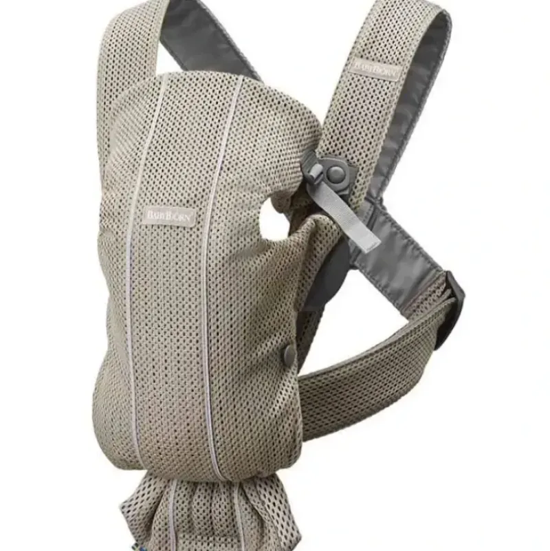 Shop All|Babybjorn - Baby Carrier Mini 3D mesh, Gray Beige - cutbabycare.com | baby boutique & care hub