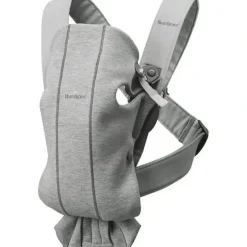Shop All|Babybjorn - Baby Carrier Mini 3D Jersey, Light Gray - cutbabycare.com | baby boutique & care hub