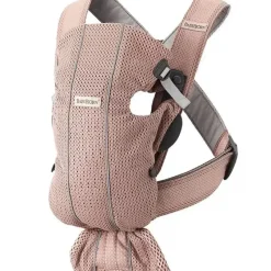 Shop All|Babybjorn - Baby Carrier Mini 3D Mesh, Dusty Pink - cutbabycare.com | baby boutique & care hub