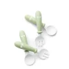 Shop All|BabyBjorn - Baby Spoon and Fork, 4 pcs Powder Green - cutbabycare.com | baby boutique & care hub