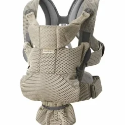 Health Safety|Babybjorn - 3D Mesh Baby Carrier Free, Grey Beige - cutbabycare.com | baby boutique & care hub