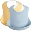 Shop All|Babybjorn - 2Pk Baby Bib Powder Yellow/Powder Blue - cutbabycare.com | baby boutique & care hub