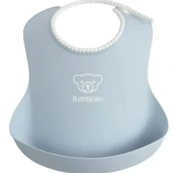 Shop All|BabyBjorn Baby Bib - Powder Blue - cutbabycare.com | baby boutique & care hub