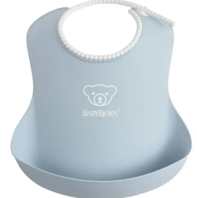 Shop All|BabyBjorn Baby Bib - Powder Blue - cutbabycare.com | baby boutique & care hub
