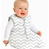 Health Safety|babystudio sleeping bag cotton no arms 2.5 TOG - grey marle/grey lines - cutbabycare.com | baby boutique & care hub