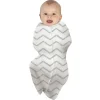 Health Safety|babystudio swaddlepouch cotton large (3-9m) - grey lines - cutbabycare.com | baby boutique & care hub