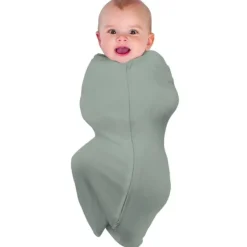 Shop All|babystudio swaddlepouch organic cotton small (0-3m) - warm grey - cutbabycare.com | baby boutique & care hub