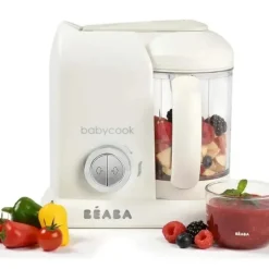 Health Safety|Beaba - Babycook Solo 4 in 1 Baby Food Maker, White - cutbabycare.com | baby boutique & care hub