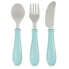 Shop All|Beaba - 3Pk All Grown Up Stainless Steel Cutlery, Rain - cutbabycare.com | baby boutique & care hub