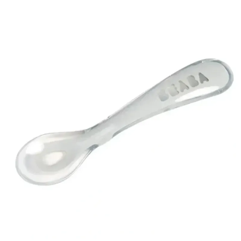 Shop All|Beaba - Self-Feeding Silicone Spoon, Cloud - cutbabycare.com | baby boutique & care hub