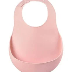 Shop All|Beaba - Silicone Baby Bib, Rose - cutbabycare.com | baby boutique & care hub