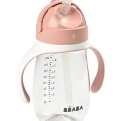 Shop All|Beaba - Straw Sippy Cup, Rose - cutbabycare.com | baby boutique & care hub